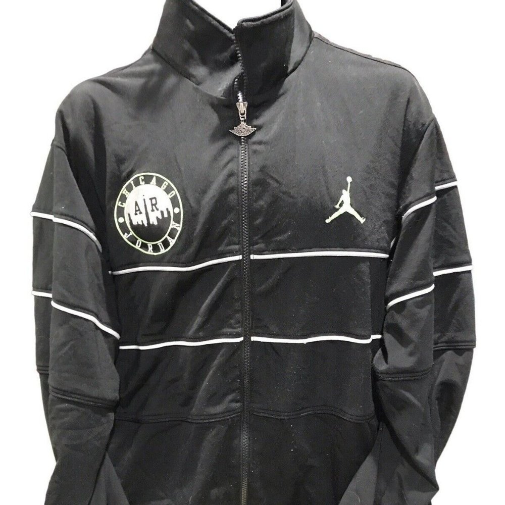Nike Air Jordan Chicago Zip Knit Black with green and white accents - XXL TTG